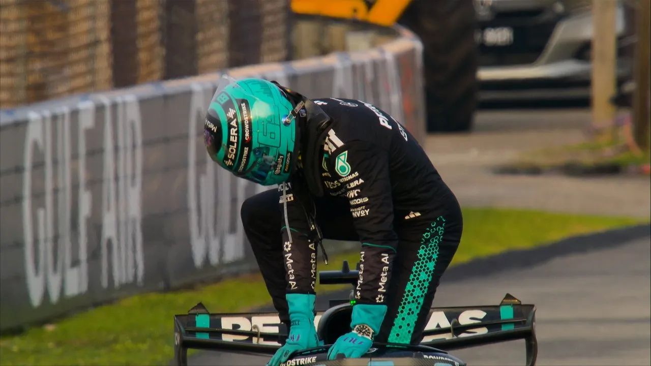 Mercedes Confirma Penalidade Grid George Russell Gp Singapura F1