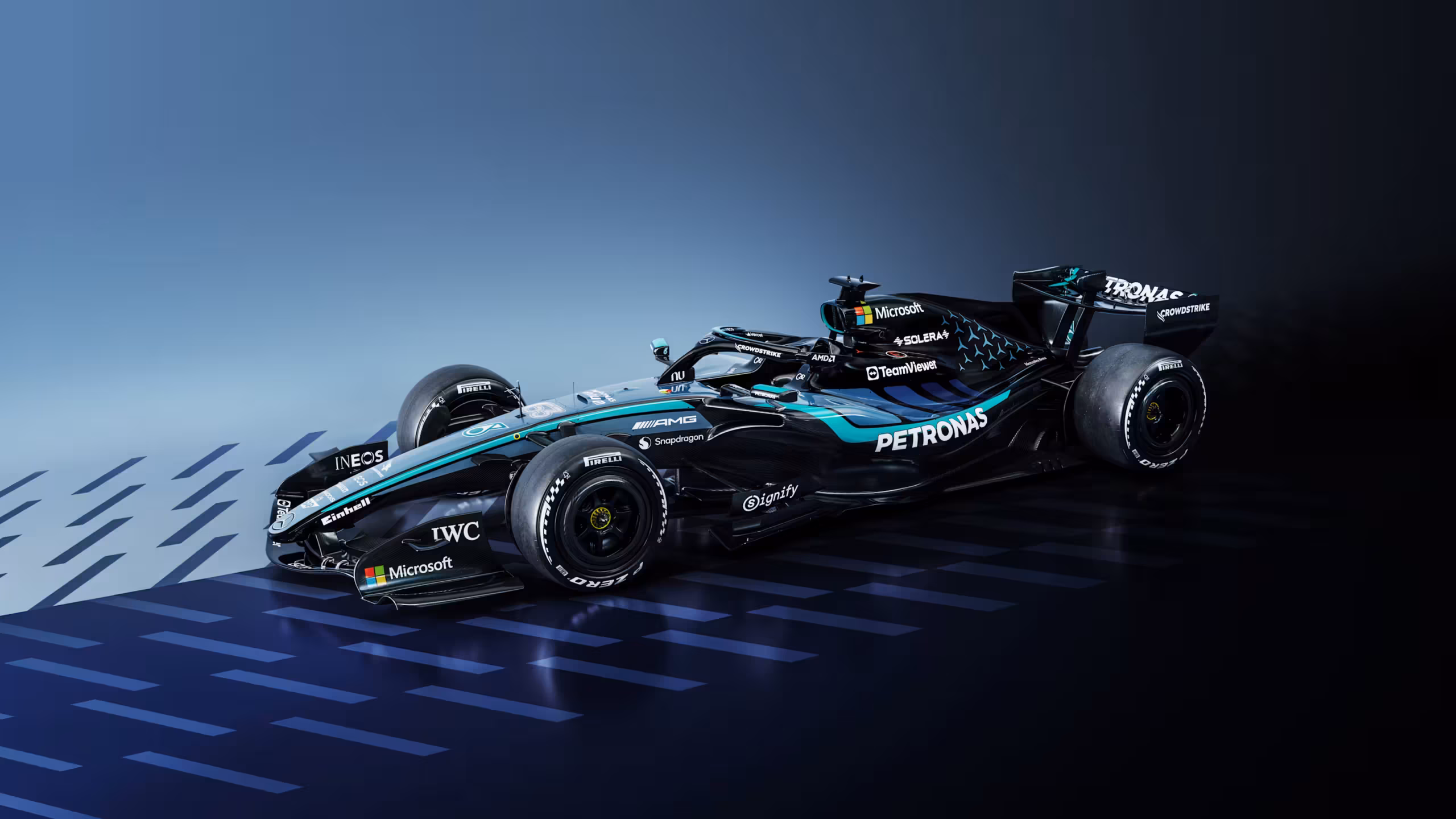 Mercedes Pintura Especial Gp Eua F1 2026